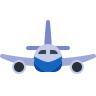 Airplane Front View 96